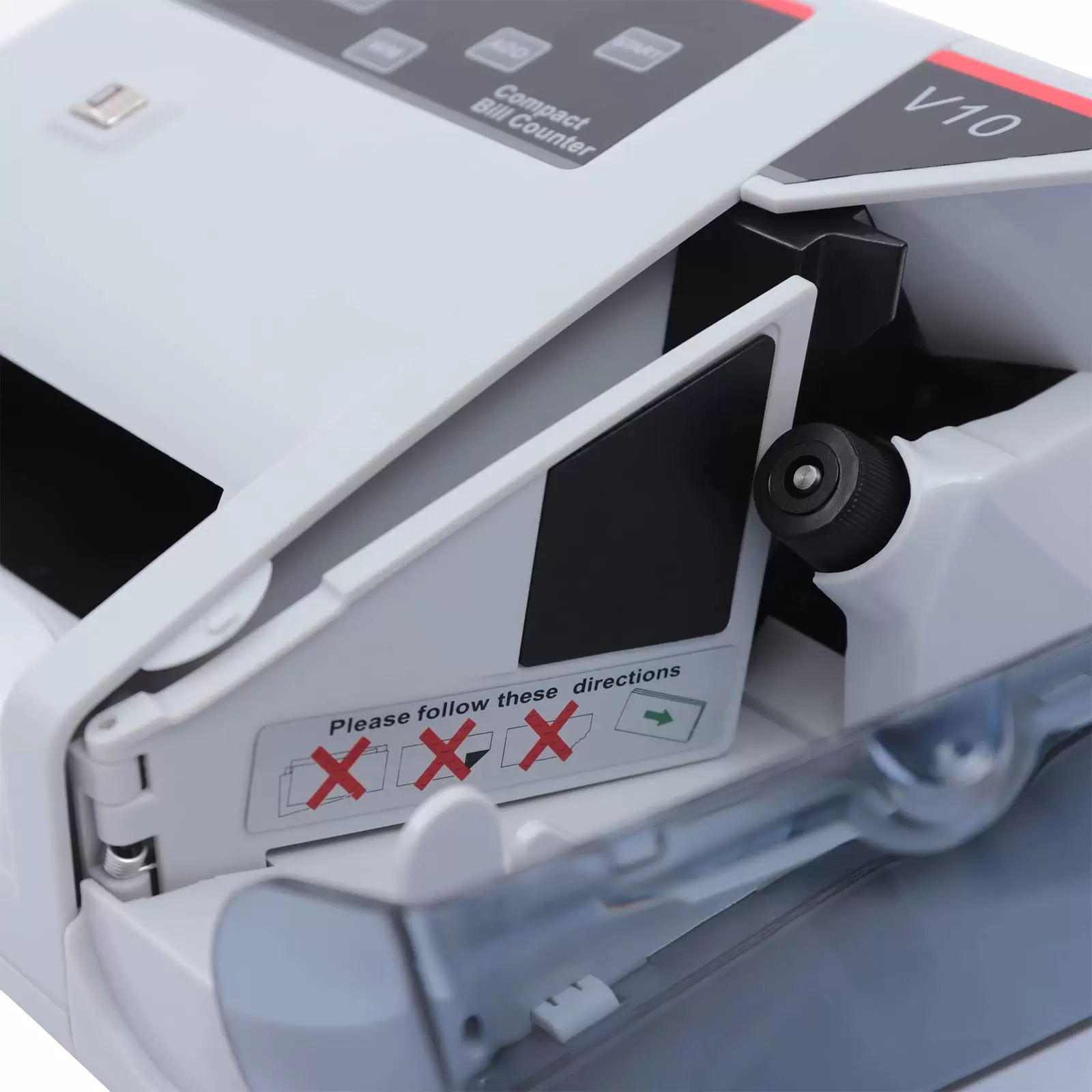 Portable Money Counter with UV/MG/WM Counterfeit Detector 600pcs/min Multi-Currency Bill Counter 100-240V LED Display Portable Money Counter with UV/MG/WM Counterfeit Detector 600pcs/min Multi-Currency Bill Counter 100-240V LED Display