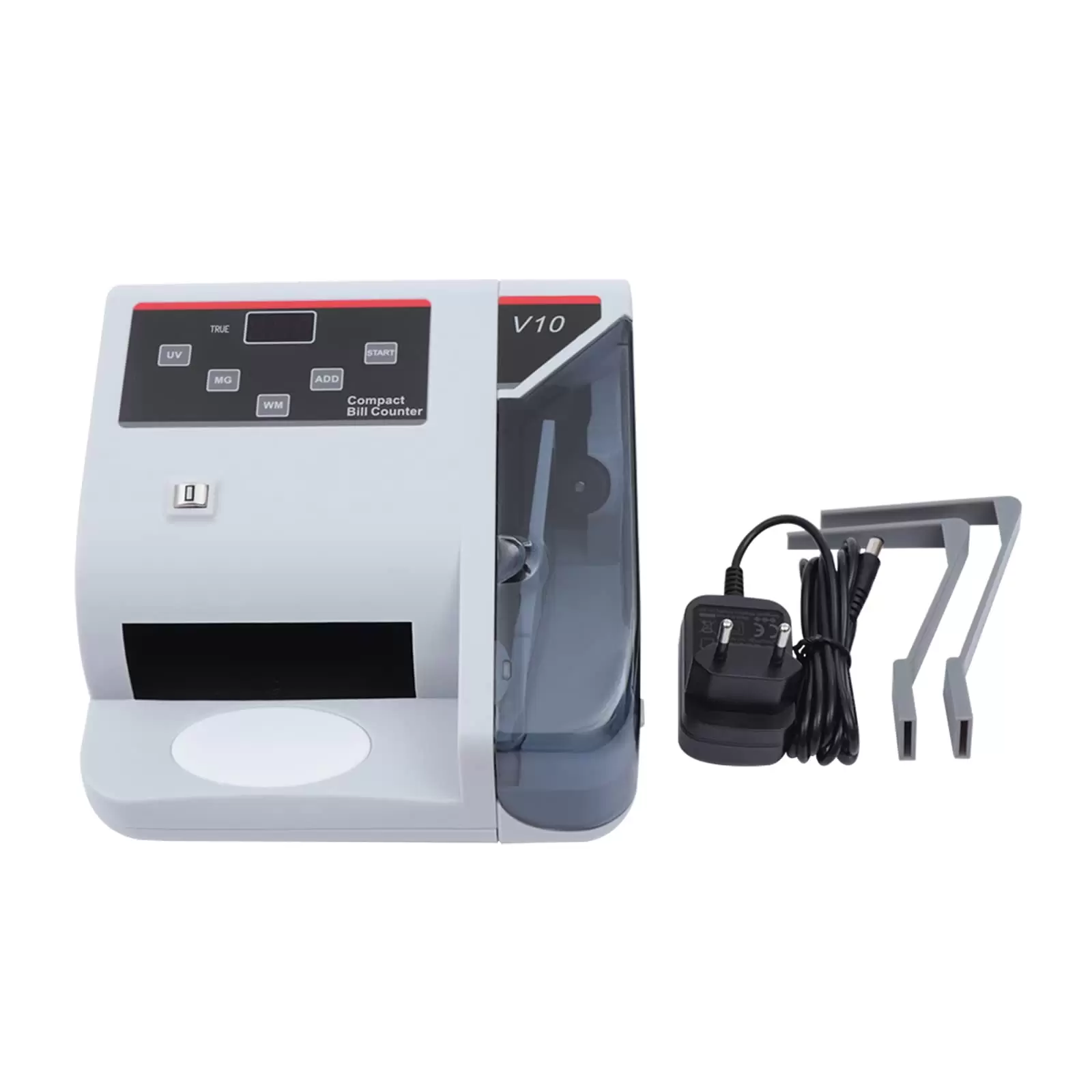 Portable Money Counter with UV/MG/WM Counterfeit Detector 600pcs/min Multi-Currency Bill Counter 100-240V LED Display Portable Money Counter with UV/MG/WM Counterfeit Detector 600pcs/min Multi-Currency Bill Counter 100-240V LED Display