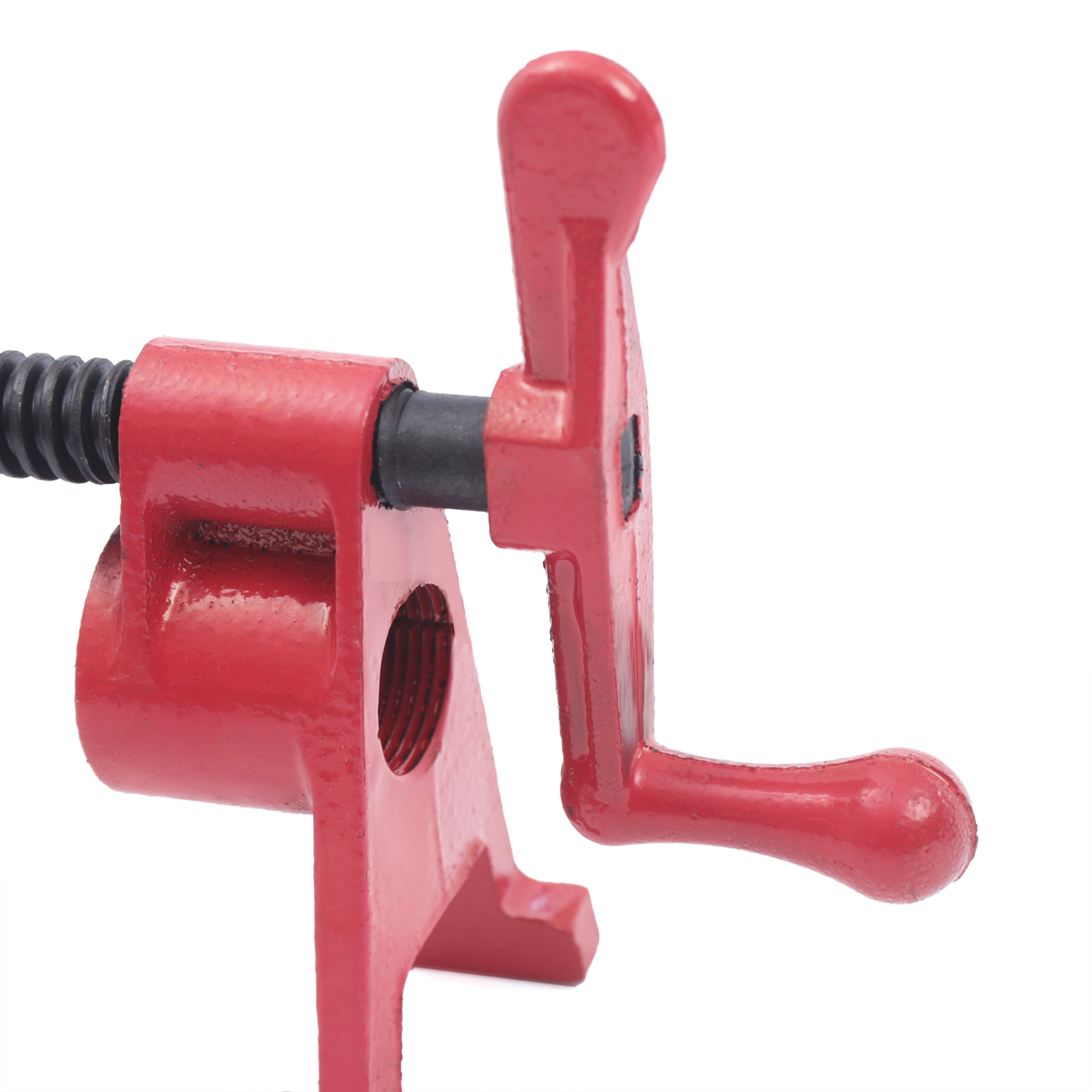 3/4" Wood Gluing Pipe Clamp Set 4 Pack Heavy Duty Cast Iron Quick Release Bar Clamps with Wide Base for Woodworking 3/4" Wood Gluing Pipe Clamp Set 4 Pack Heavy Duty Cast Iron Quick Release Bar Clamps with Wide Base for Woodworking