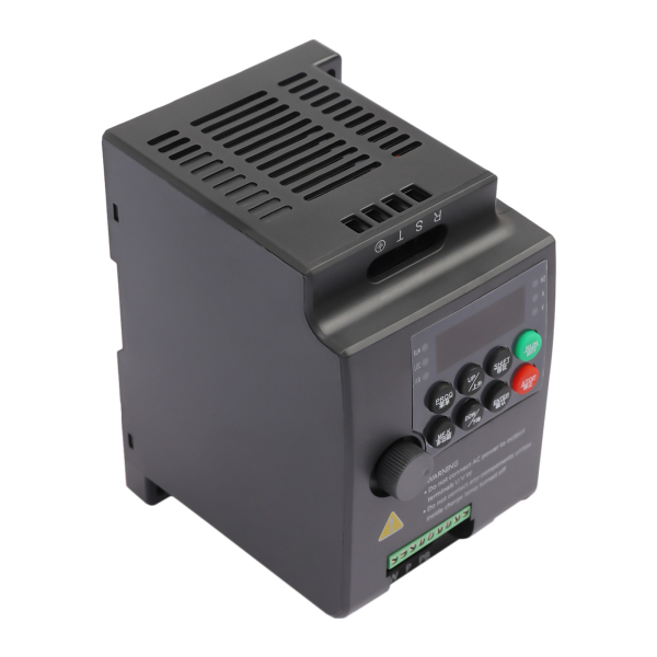 Variable Frequency Drive AC 220V/0.75KW 1HP 4A CNC VFD Single Phase to 3 Phase Converter for Spindle Motor Speed Control Single Phase Input