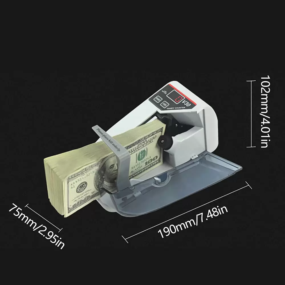 Money Counter Mini Portable Money Counter Bill Counter Mini LED Screen Portable Money Counter Fast Counting Money Counter Mini Portable Money Counter Bill Counter Mini LED Screen Portable Money Counter Fast Counting