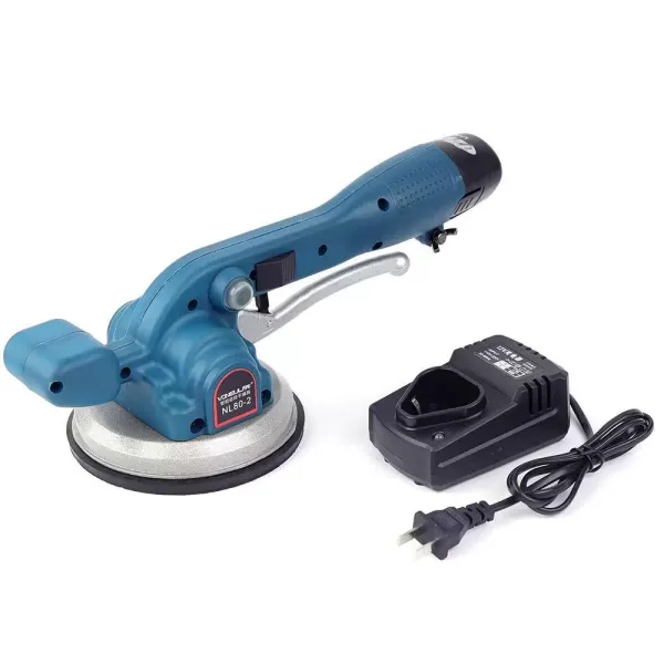 12V Tiling Machine Tool Rechargeable Auto Leveling Tiler Tiling Vibrator Handheld,Tiling Suction Cup for Leveling Handheld Vibrator Installation Tool
