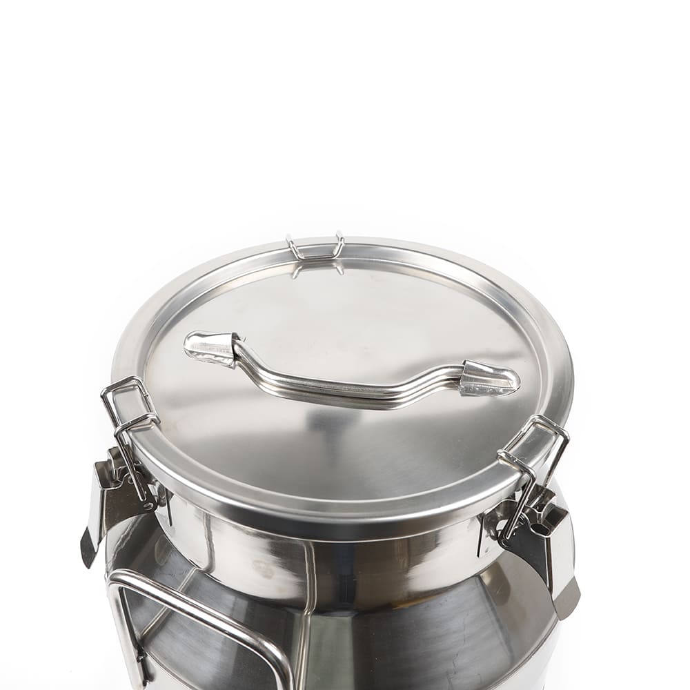 Stainless Steel Milk Carrier Barrel, 20L/5.28Gal Milk Bucket, for Holding Milk, Juice, Oil, etc Stainless Steel Milk Carrier Barrel, 20L/5.28Gal Milk Bucket, for Holding Milk, Juice, Oil, etc