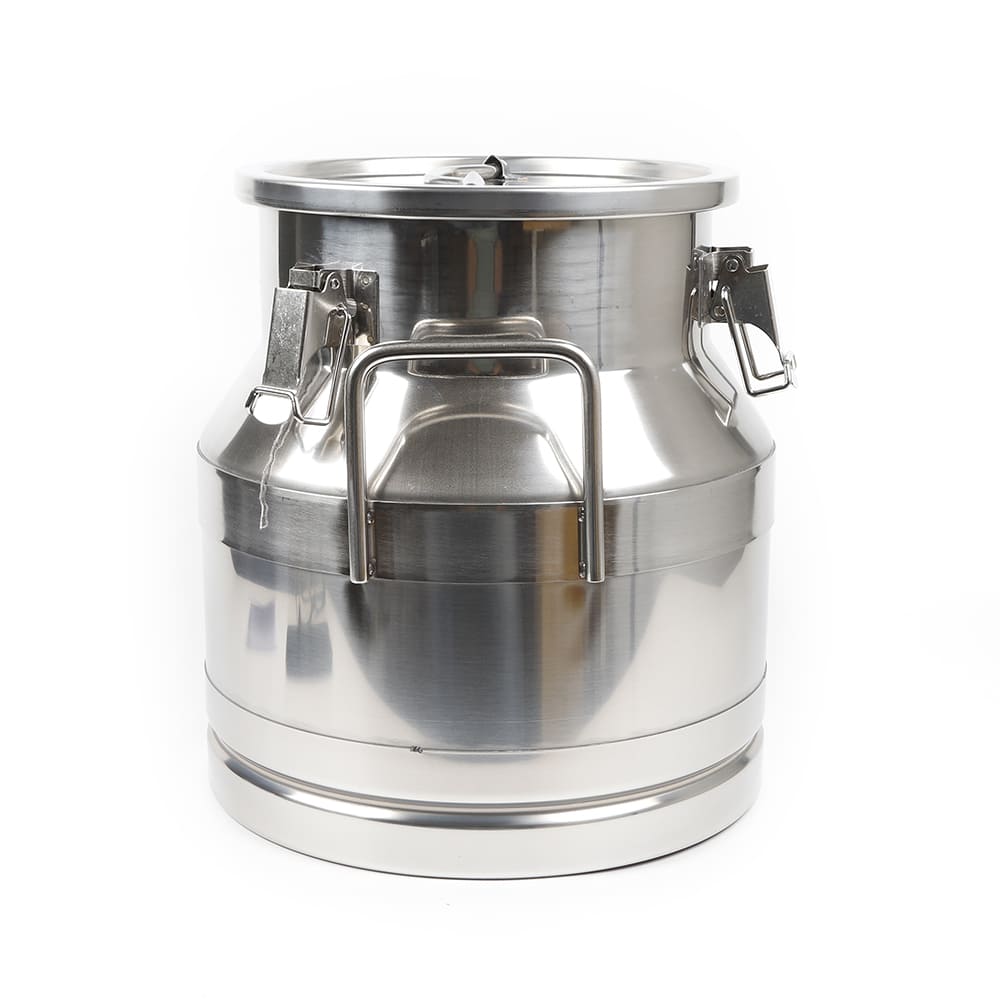Stainless Steel Milk Carrier Barrel, 20L/5.28Gal Milk Bucket, for Holding Milk, Juice, Oil, etc