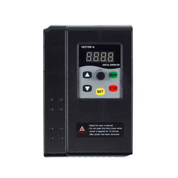 Frequency Converter 380V AC 1.5KW VFD Speed Controller 3 Phase AC Inverter Rotary Current Motor