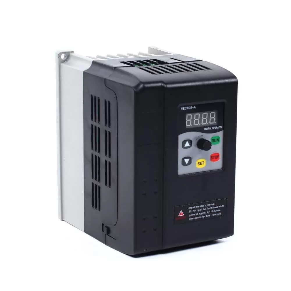 Frequency Converter 380V AC 1.5KW VFD Speed Controller 3 Phase AC Inverter Rotary Current Motor
