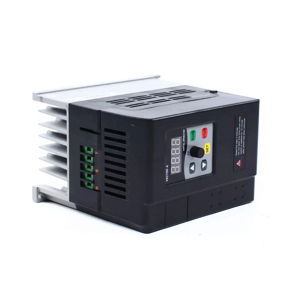 Single Phase VFD Frequency Inverter Speed Controller 220V 2.2KW Variable Speed Driver Capacity Adjustable for Spindle Motor Single Phase VFD Frequency Inverter Speed Controller 220V 2.2KW Variable Speed Driver Capacity Adjustable for Spindle Motor