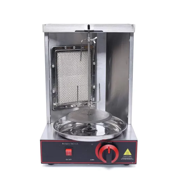 295*295*490mm Stainless Steel Gas Vertical Barbecue Machine Kebab Machine Durable And Sturdy Electric Griller Christmas Or Thanksgiving Gift