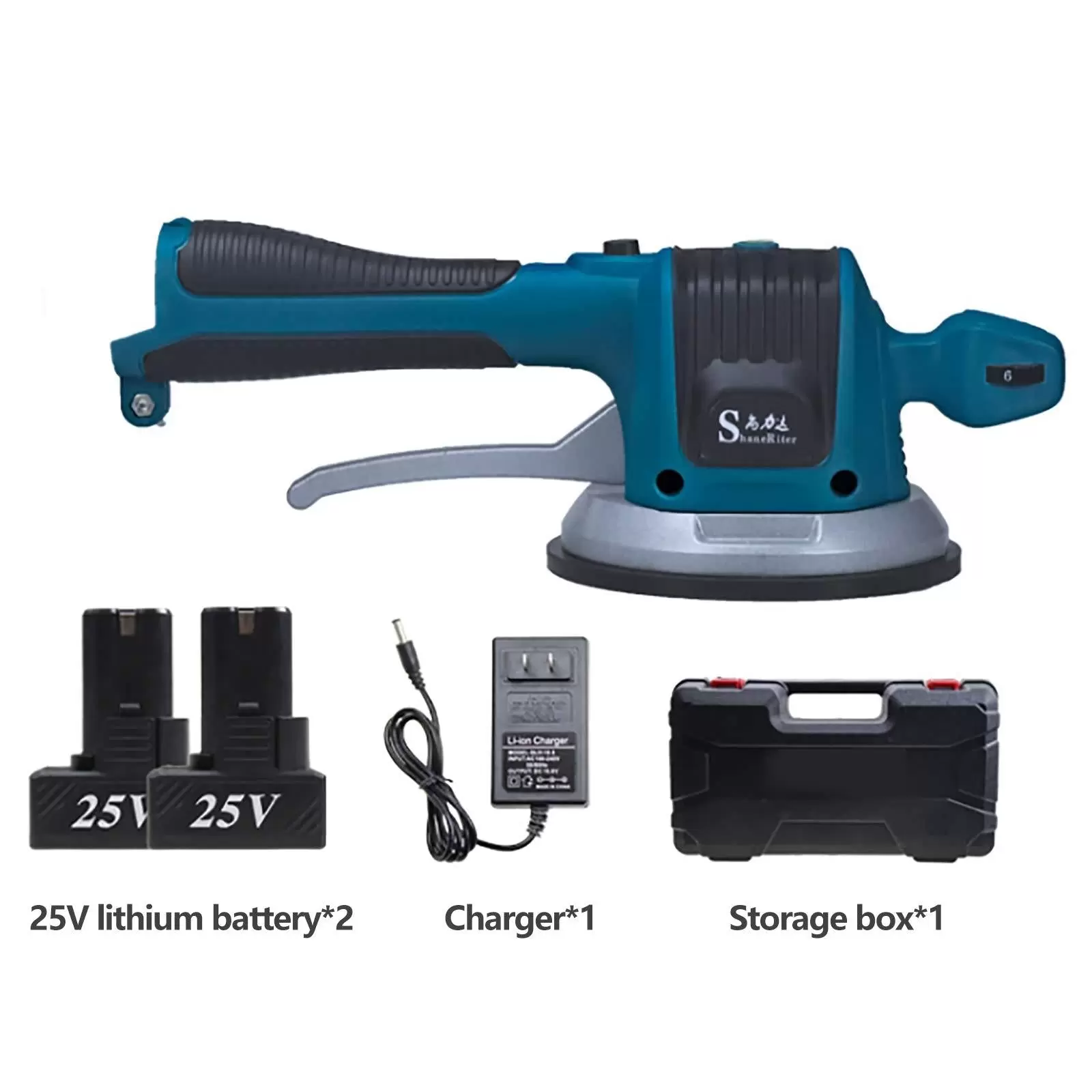 Handheld Tile Vibrator 6 Speed ​​Adjustable Electric Tiling Machine Automatic Tile Leveling Machine