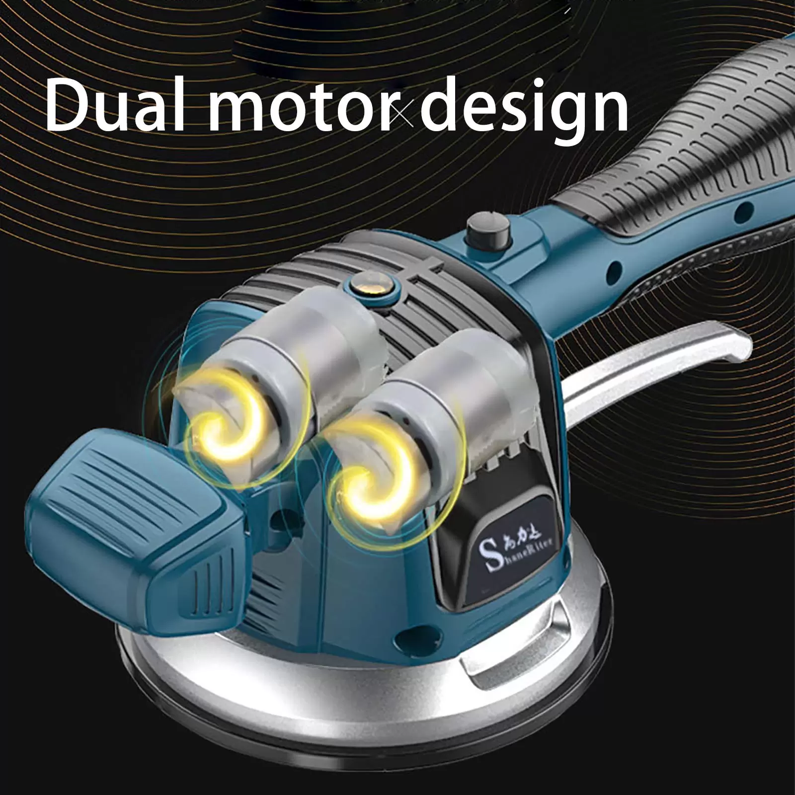 Handheld Tile Vibrator 6 Speed Adjustable Electric Tiling Machine Automatic Tile Leveling Machine Handheld Tile Vibrator 6 Speed Adjustable Electric Tiling Machine Automatic Tile Leveling Machine