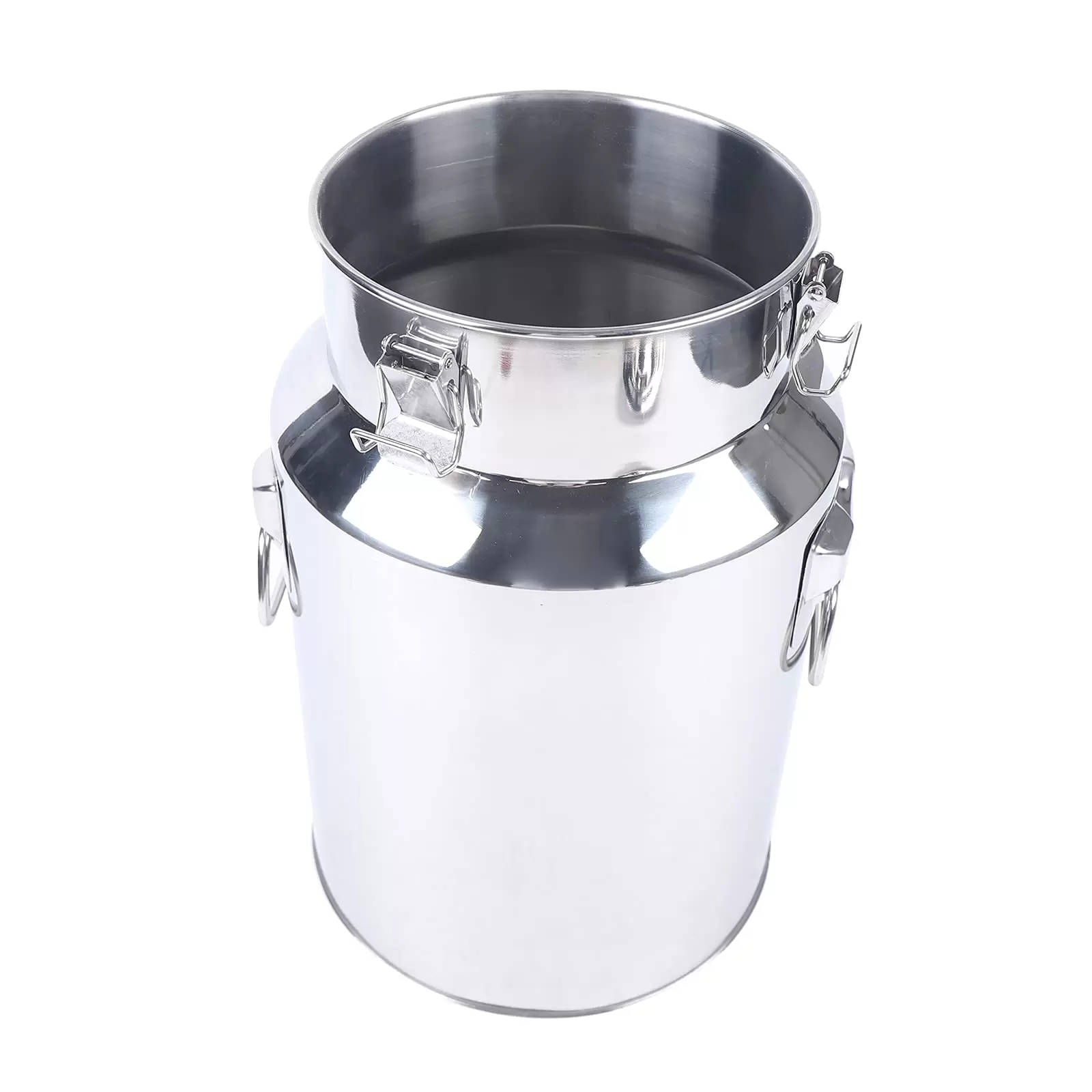 Sealed stainless steel bucket 18L 201 with wine holder for home Brewing wine beer Making Drum Storage Oil Rice Water Barrel Sealed stainless steel bucket 18L 201 with wine holder for home Brewing wine beer Making Drum Storage Oil Rice Water Barrel
