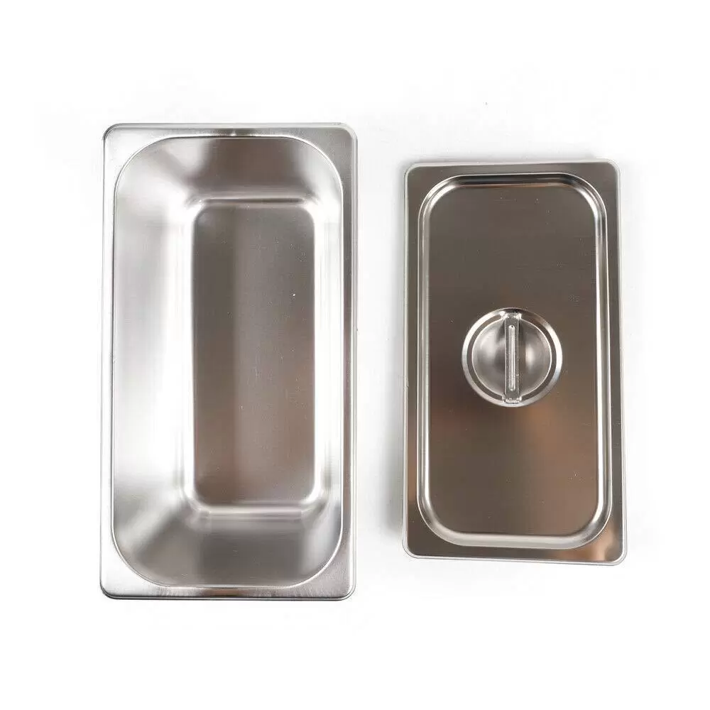 1/3*3 Set of Electric Food Warmer 7L Stainless Steel Warm Water Bath Commercial 3-Pan Bain Marie Buffet Steamer Countertop Food Warmer Steam Table 1/3*3 Set of Electric Food Warmer 7L Stainless Steel Warm Water Bath Commercial 3-Pan Bain Marie Buffet Steamer Countertop Food Warmer Steam Table