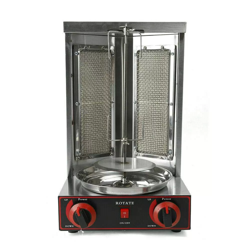 Electric kebab barbecue - 2 burners