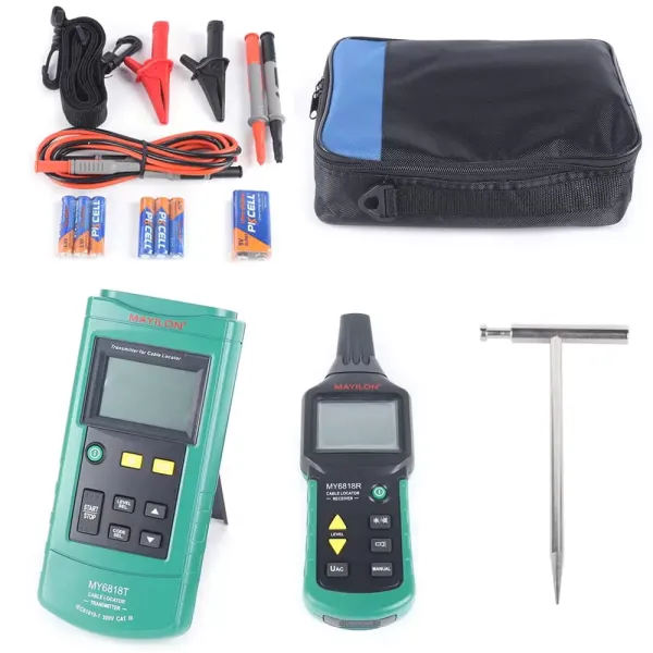 MY6818 AC/DC 35-400v Cable Finder - Cable Detector - Cable Tester My6818 35-400v Ac And Dc Portable Design Easy To Install Cable Locator