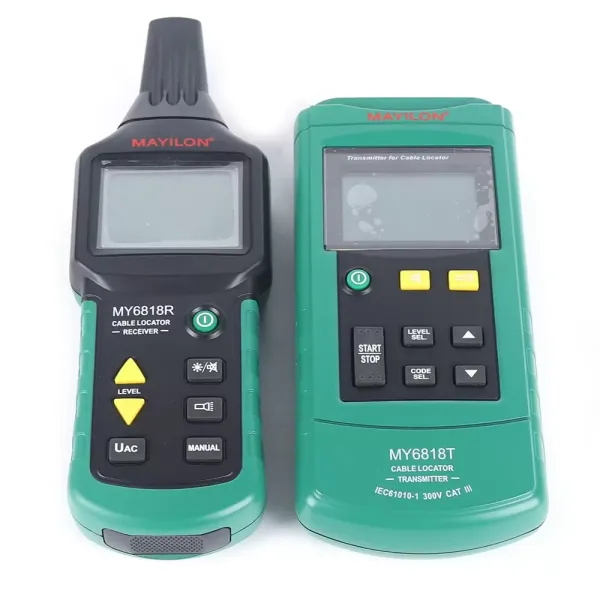 MY6818 AC/DC 35-400v Cable Finder - Cable Detector - Cable Tester My6818 35-400v Ac And Dc Portable Design Easy To Install Cable Locator
