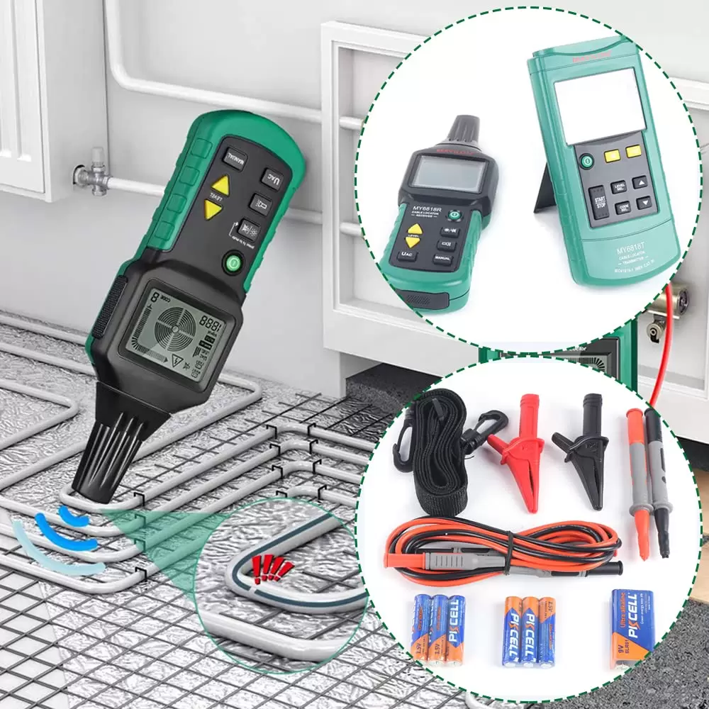 MY6818 AC/DC 35-400v Cable Finder - Cable Detector - Cable Tester My6818 35-400v Ac And Dc Portable Design Easy To Install Cable Locator MY6818 AC/DC 35-400v Cable Finder - Cable Detector - Cable Tester My6818 35-400v Ac And Dc Portable Design Easy To Install Cable Locator