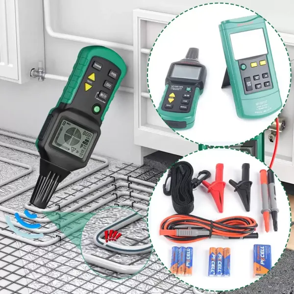 MY6818 AC/DC 35-400v Cable Finder - Cable Detector - Cable Tester My6818 35-400v Ac And Dc Portable Design Easy To Install Cable Locator