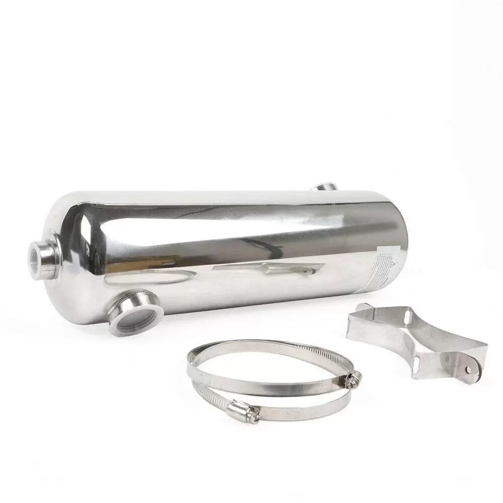Stainless steel heat exchanger for swimming pool heating system, 485 x 134 mm, 60 kW Stainless steel heat exchanger for swimming pool heating system, 485 x 134 mm, 60 kW