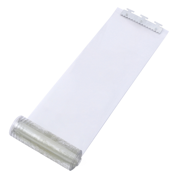 Pvc Slat Curtain, Strip Curtain Pvc Slat Curtain 1 X 2 M Transparent Door Curtain 7 Pieces 200x 18 Cm Suitable For Warehouses Factories Supermarkets