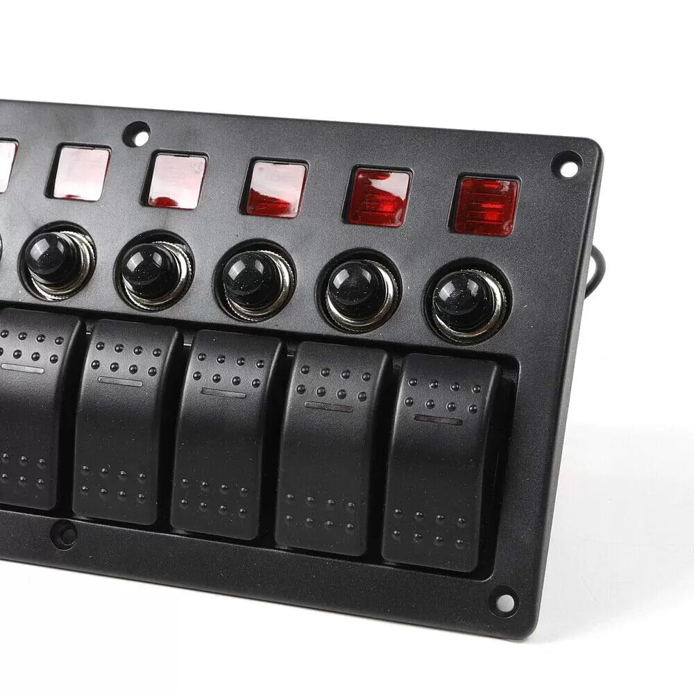 3 in 1 8 Speed LED Rocker Switch Panel 3 in 1 8 Speed LED Rocker Switch Panel