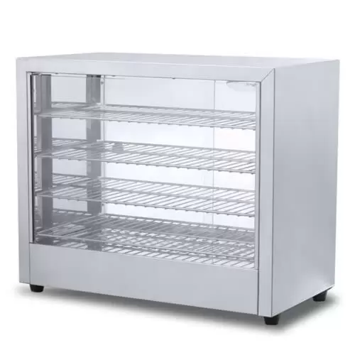 Fragile Waiting for after-sales situation Product without light Stainless Steel Hot Counter Showcase Heating Food Warmer for Fast Food Restaurants