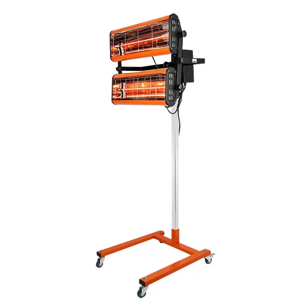 2 x 1000W IR Emitters Paint Dryer, IR Paint Dryer Infrared Heater
