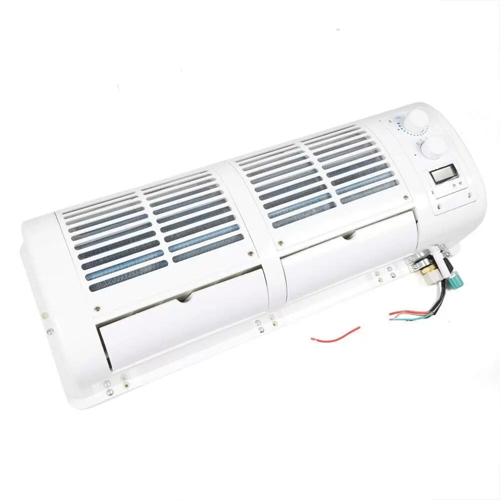 23.6*8.66*5.9-inch Mini Car Air Conditioner 12V Evaporated Water Fan for Car RV Rover Travelers Transport Workers For Heavy Trucks Light Trucks