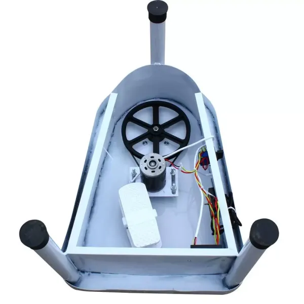 Professional Electric Pottery Disc with Pottery Pedal with Ceramic Adjustment Tool Stable and Durable Ceramic Wire Puller
