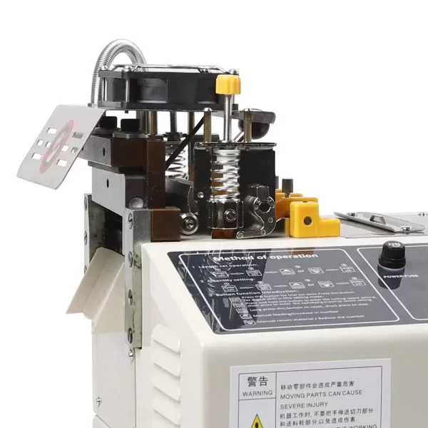 280W 350°C Automatic Belt Cutting Machine, Cold and Hot Cutting Width 110mm 280W 220V Automatic Digital Hot Cold Strip Cutter Webbing Textile Ribbon Cutter