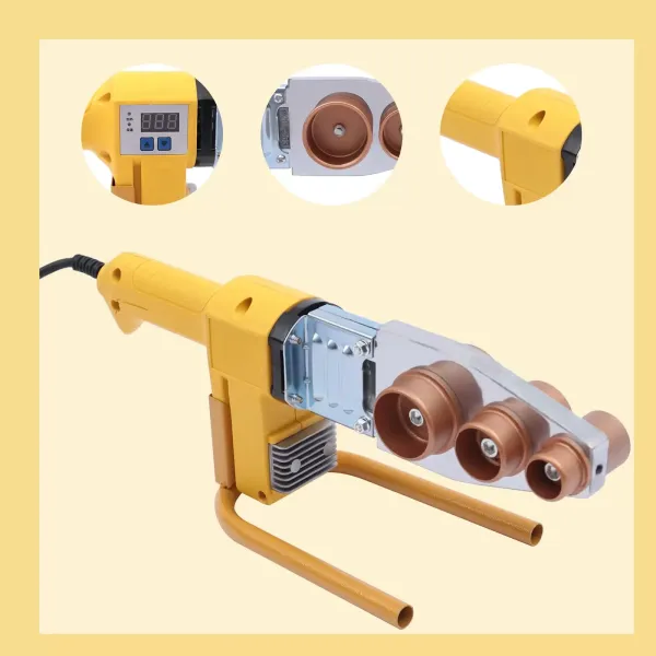 Welding machine with digital display for PPR PE PP (20-63 mm)