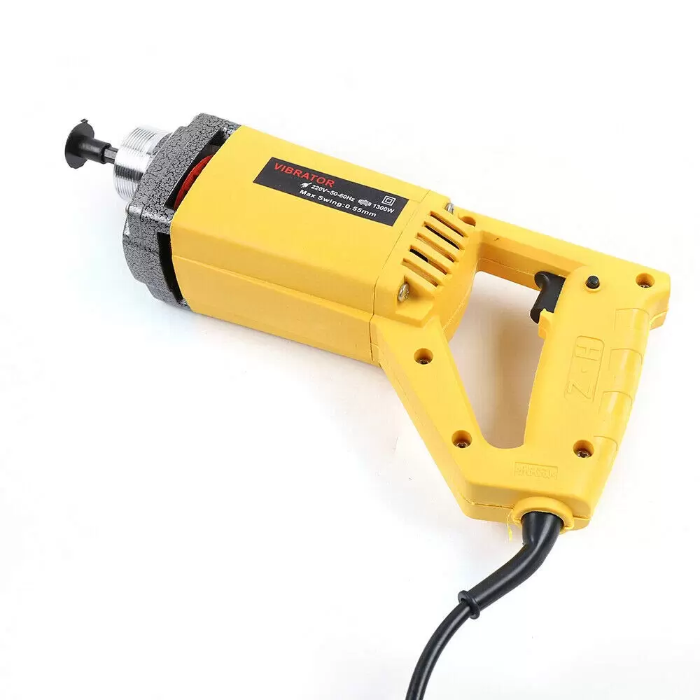 Electric Concrete Shaker 1300 W 35 Mm With 2 M Hose Rotation Speed Of The Mixing Shaft Used In Commercial Concrete Bridges Port Construction