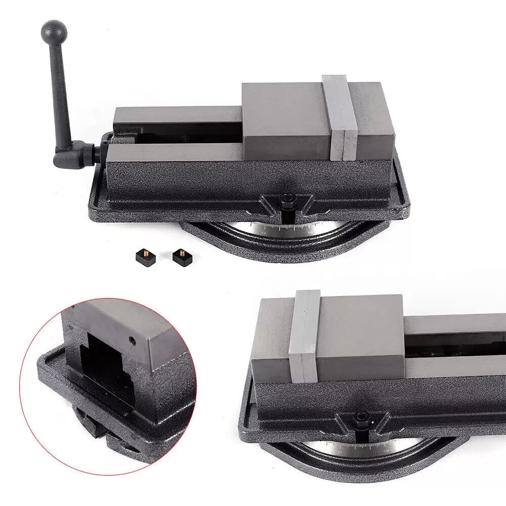 Precision Rotary Table Vise 100mm Precision Vise 4 Inch Jaw Width