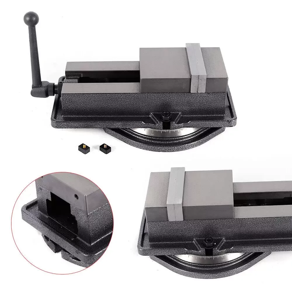 Precision Rotary Table Vise 100mm Precision Vise 4 Inch Jaw Width