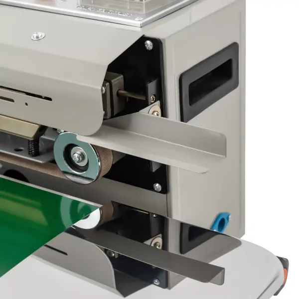 220v Automatic Continuous Sealing Machine FR-900 Plastic Bag Sealing Machine FR900 Vertical Automatic Continuous Sealer Plastic Bag Band Sealing