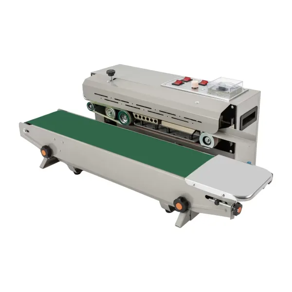220v Automatic Continuous Sealing Machine FR-900 Plastic Bag Sealing Machine FR900 Vertical Automatic Continuous Sealer Plastic Bag Band Sealing