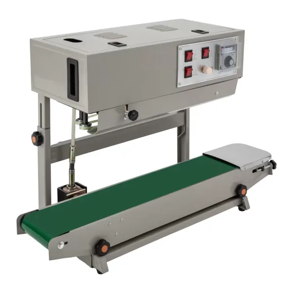 220v Automatic Continuous Sealing Machine FR-900 Plastic Bag Sealing Machine FR900 Vertical Automatic Continuous Sealer Plastic Bag Band Sealing