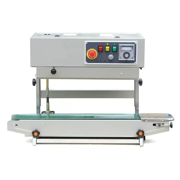 Plastic Automatic Sealing Machine FR-770 Sealing Machine Electric Pressure Manual Food Thermal Sealer 800W 24m/min