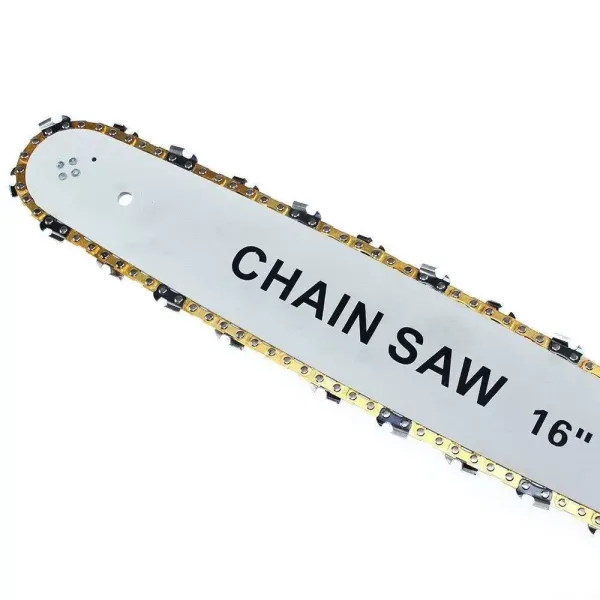 2 Kw Electric Chainsaw Powerful Chainsaw Ideal For Woodworking And Gardening 8.7*31.5 In 2000w 220v Red Suitable For Cutting All Kinds Of Wood