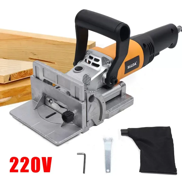Professional Flat Groove Cutter - 220V - 760W - 90° Adjustable Angle Slot