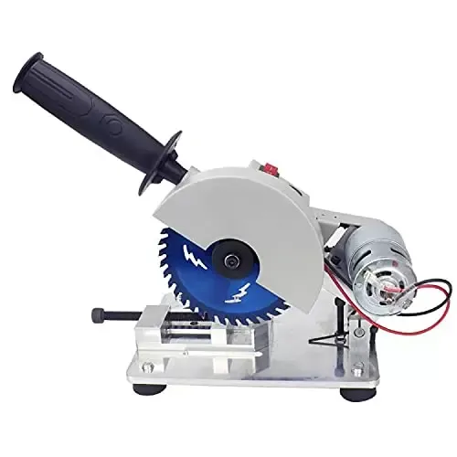 Miter Saw With 7 Speeds 9000 RPM For Wood Metal Plastic Acrylic Bamboo Material Cutting Thickness 26-29 MM Multifunctional Saw Blade