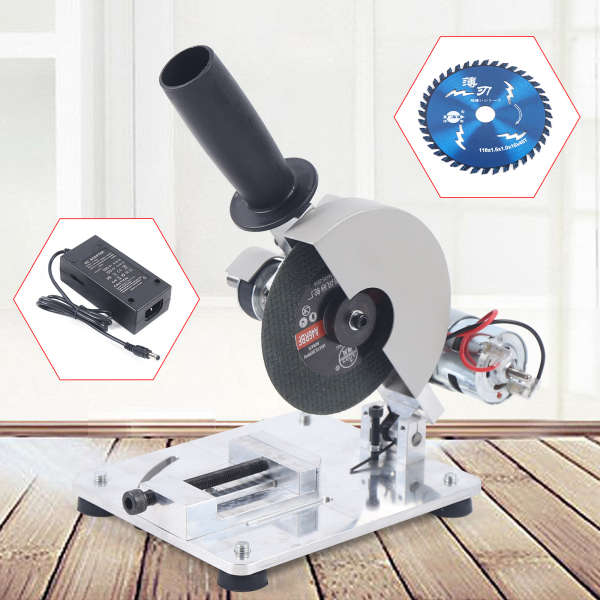 Miter Saw With 7 Speeds 9000 RPM For Wood Metal Plastic Acrylic Bamboo Material Cutting Thickness 26-29 MM Multifunctional Saw Blade Miter Saw With 7 Speeds 9000 RPM For Wood Metal Plastic Acrylic Bamboo Material Cutting Thickness 26-29 MM Multifunctional Saw Blade