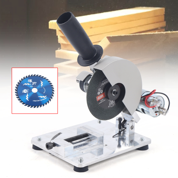 Miter Saw With 7 Speeds 9000 RPM For Wood Metal Plastic Acrylic Bamboo Material Cutting Thickness 26-29 MM Multifunctional Saw Blade