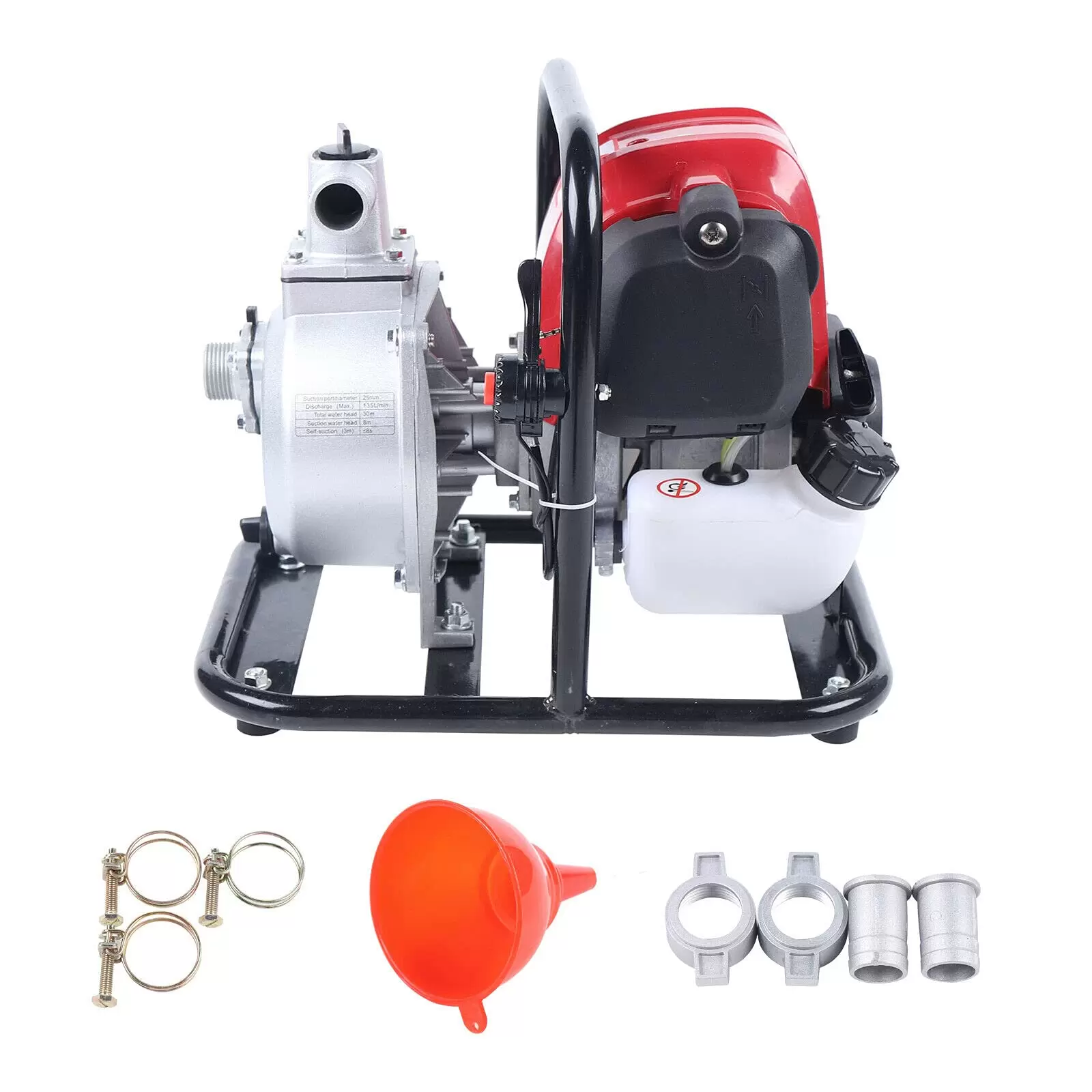 4 Stroke 1200W Gasoline Water Pump Motor Portable Gas Powered Water Pump 1" inch 38CC 4 Stroke Gas Powered Water Transfer Pump Irrigation Pump 4 Stroke 1200W Gasoline Water Pump Motor Portable Gas Powered Water Pump 1" inch 38CC 4 Stroke Gas Powered Water Transfer Pump Irrigation Pump