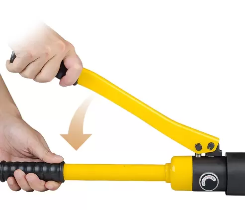 Hydraulic Nut Cutter Separator, Manual Screw Separator, with Small Cutting Head, Nut Cutter Range M8-M14, M16-24