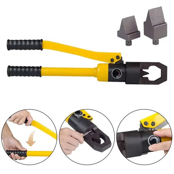 Hydraulic Nut Cutter Separator, Manual Screw Separator, with Small Cutting Head, Nut Cutter Range M8-M14, M16-24