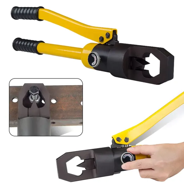 Hydraulic Nut Cutter Separator, Manual Screw Separator, with Small Cutting Head, Nut Cutter Range M8-M14, M16-24