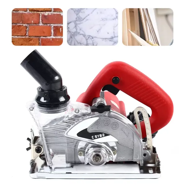 1800W 18000rpm Electric Wall Groover Machine Dust Free 125mm Wall Groover for Stone Marble Concrete Wood Cutter Granite Marble Tile Groover 1800W 18000rpm Electric Wall Groover Machine Dust Free 125mm Wall Groover for Stone Marble Concrete Wood Cutter Granite Marble Tile Groover