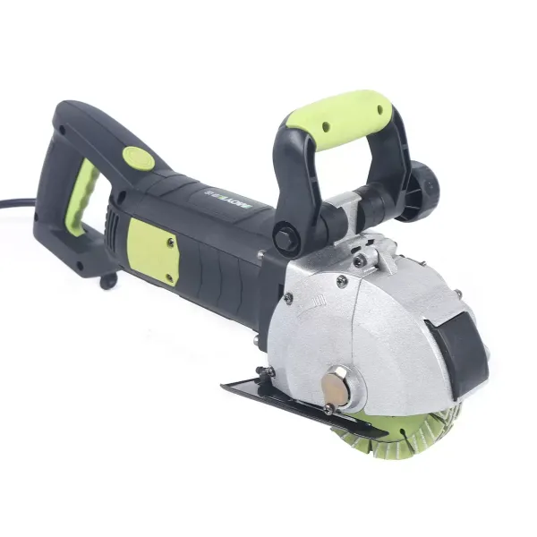 Wall slot cutter 2700 W 6 diamond discs 133 mm Granit Scanalature | with Wall Chaser vacuum cleaner