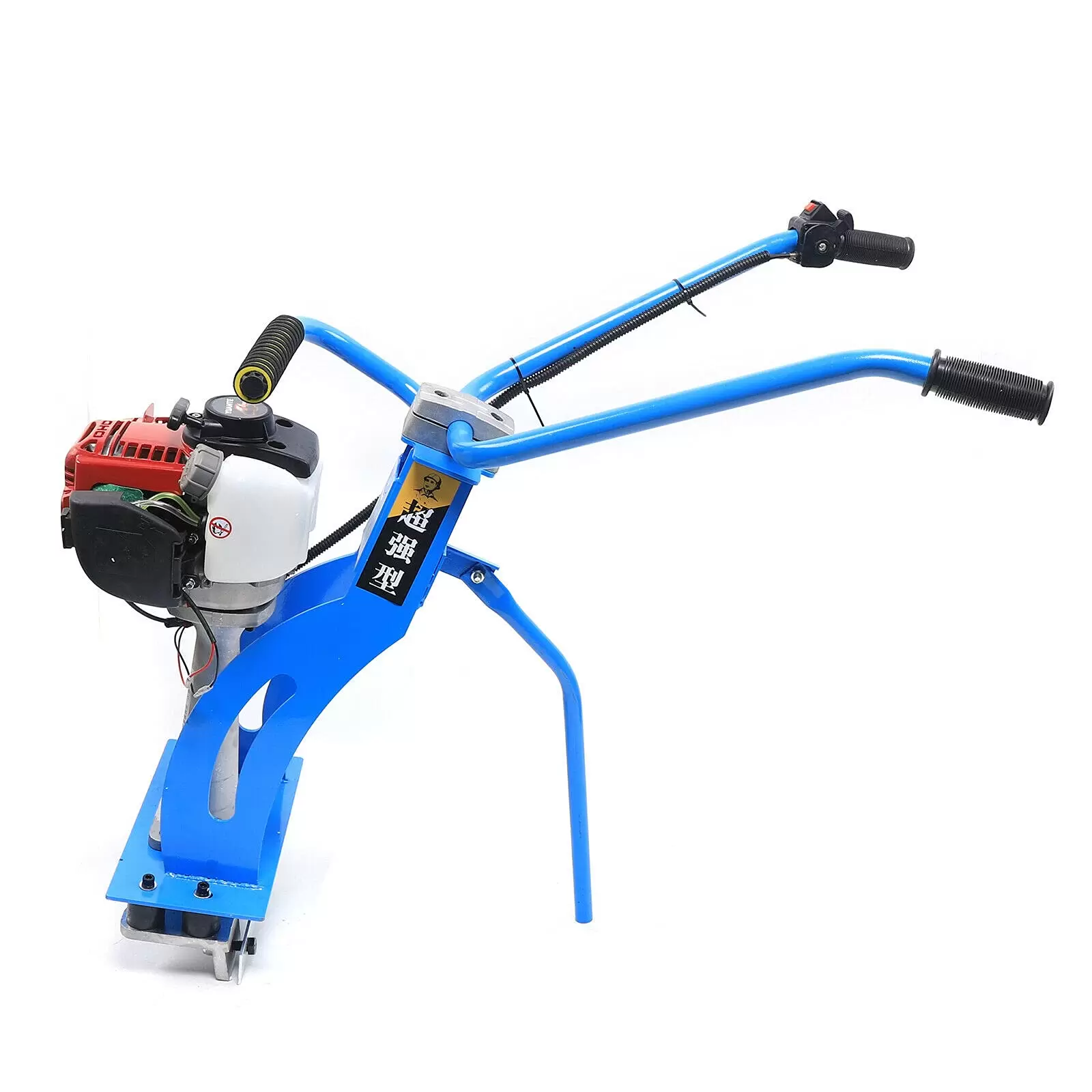 4-Stroke 35.8CC Adjustable Cement Vibrator Screed Wet Concrete Vibration Machine Four-Stroke Motor Concrete Vibrator Non-Slip Rubber Handle
