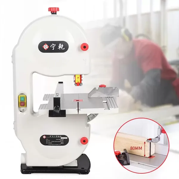 17.52*15.35*27.17 In 0~45° Super Power Copper Wire Motor High Efficiency And Safety High Temperature Resistance Band Saw Curve Cutting Machine